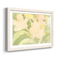 Verdant Floral Abstract II - Barnwood Framed Art Print