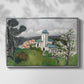 The Blue Villa (La Villa Bleue), c. 1918 - Floater Framed Canvas Print