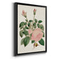 Pink Floral Mix II - Modern Framed Canvas Print