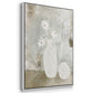 Sunday Blooms - Framed Premium Gallery Wrapped Canvas L Frame - Ready to Hang