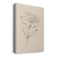 Floral Contour Study III Premium Gallery Wrapped Canvas - Ready to Hang