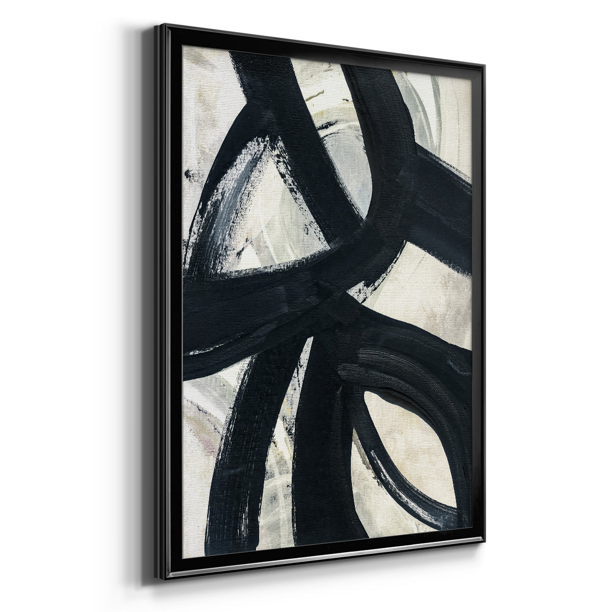 A Day in Brooklyn - Modern Framed Canvas Print