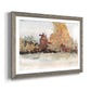 The Autumn View II - Barnwood Framed Art Print