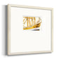 Gold Ship II Premium Framed Print Double Matboard