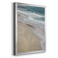 Low Tide Summer - Modern Framed Canvas Print