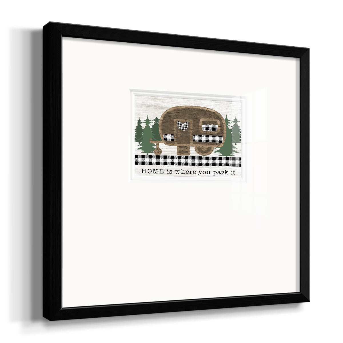 Park It Premium Framed Print Double Matboard