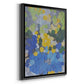 Lake Como Garden - Modern Framed Canvas Print