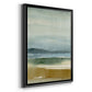 Ochre Outlook II - Modern Framed Canvas Print