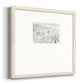 Subtle Beach Premium Framed Print Double Matboard