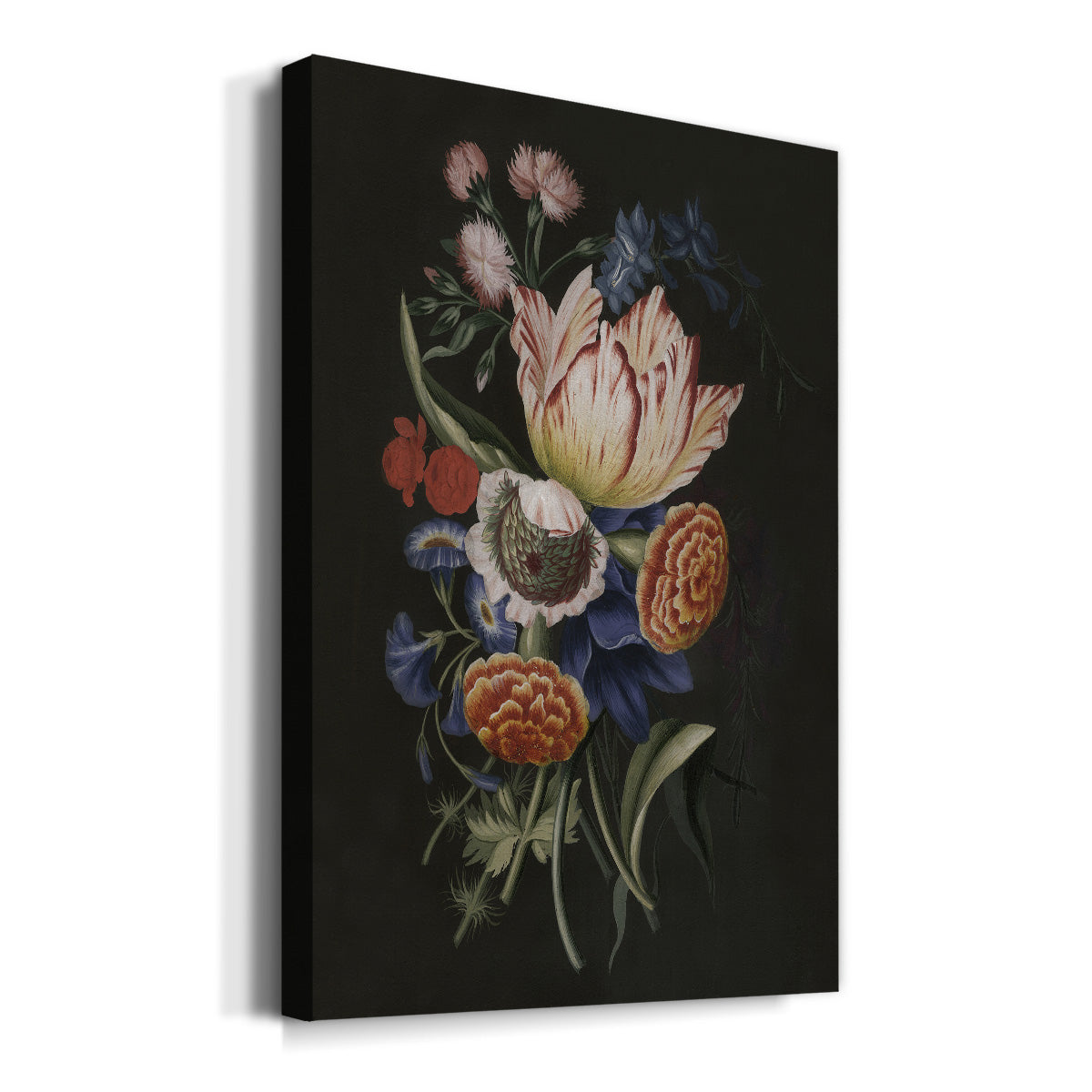 Dramatic Bouquet II Premium Gallery Wrapped Canvas - Ready to Hang