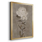 Pretty As A Peony I - Modern Framed Canvas Print