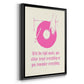 Sweet Melody I - Modern Framed Canvas Print