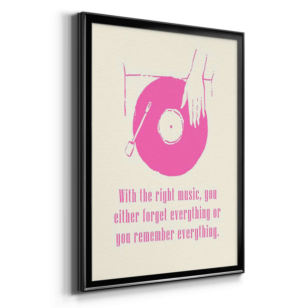 Sweet Melody I - Modern Framed Canvas Print