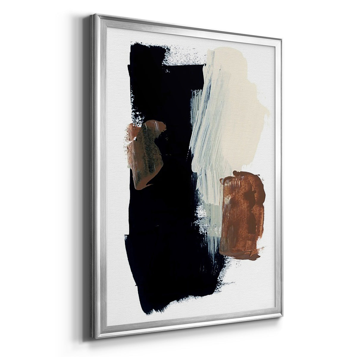 Goldenrod Patch I - Modern Framed Canvas Print