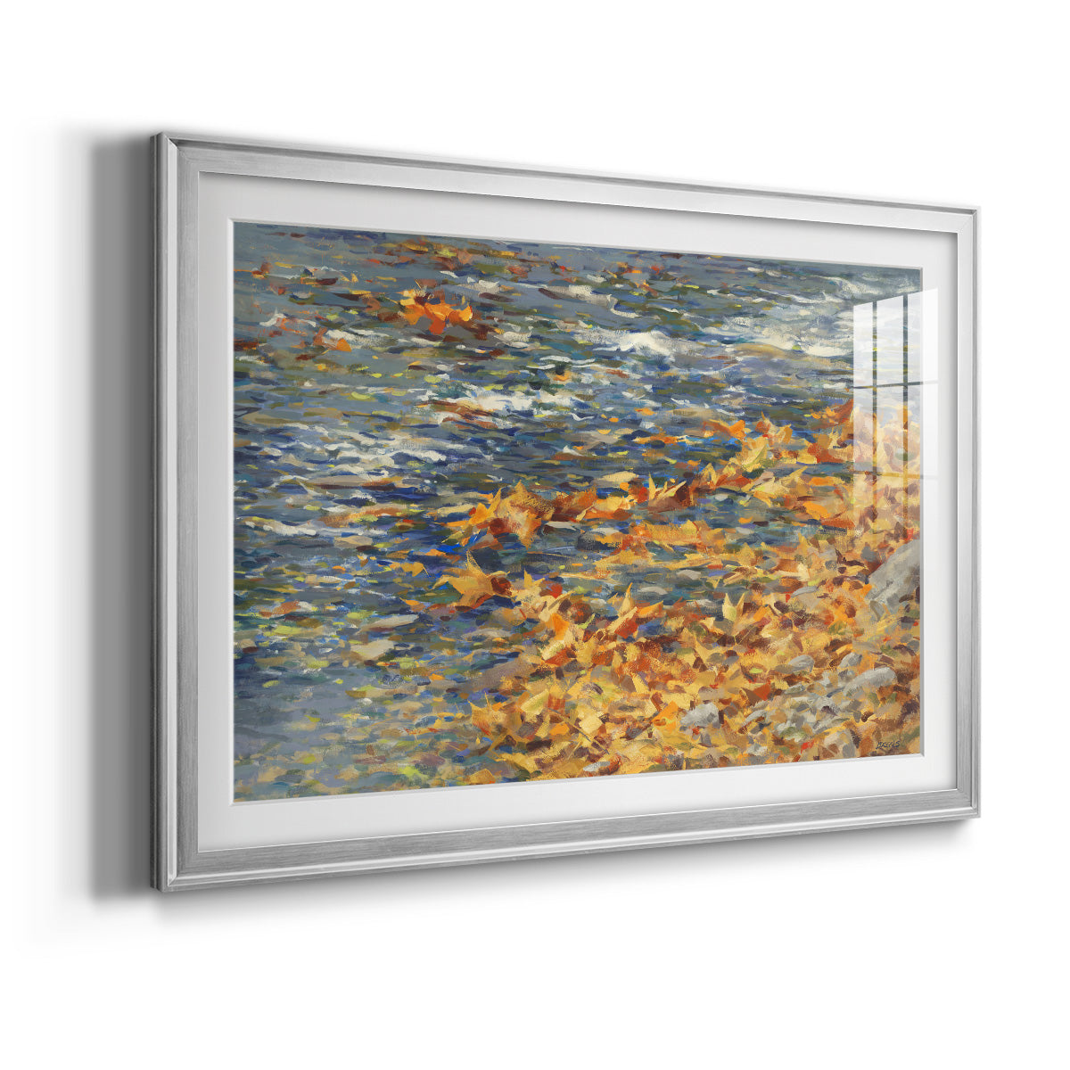 Autumn Creek Premium Framed Print - Ready to Hang