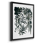Ink Jungle I - Modern Framed Canvas Print