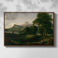 The Course of Empire: The Arcadian or Pastoral State, 1834 - Floater Framed Canvas Print