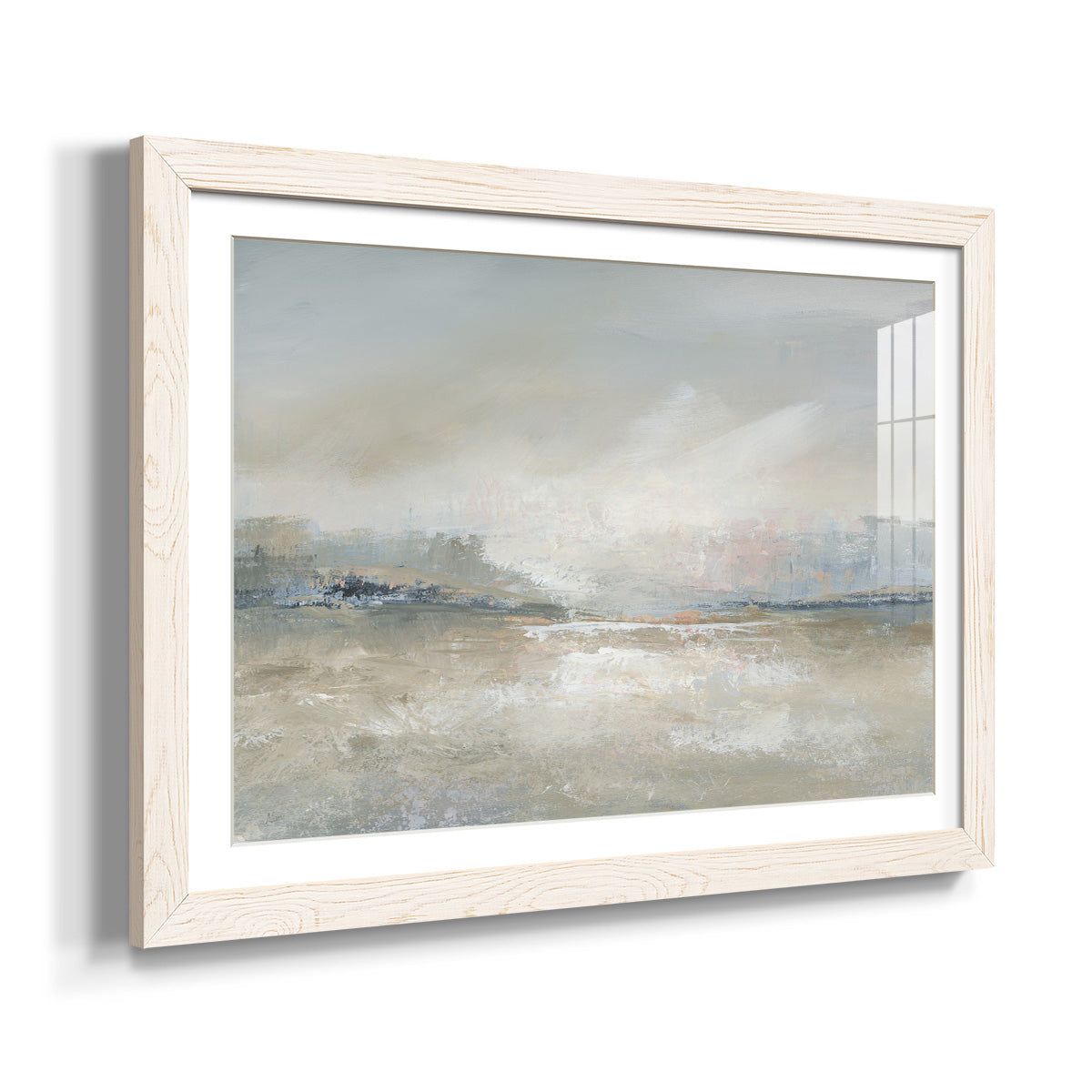 Horizon Haze - Barnwood Framed Art Print
