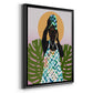 Her Faith - Modern Framed Canvas Print