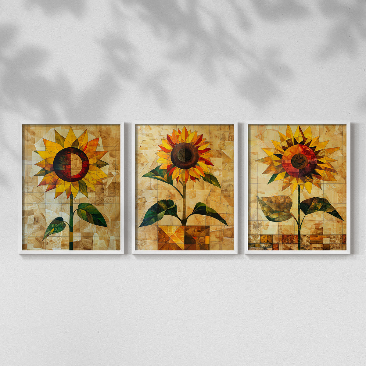 Floral Study Series CLVIII - Restickable Framed Art Set