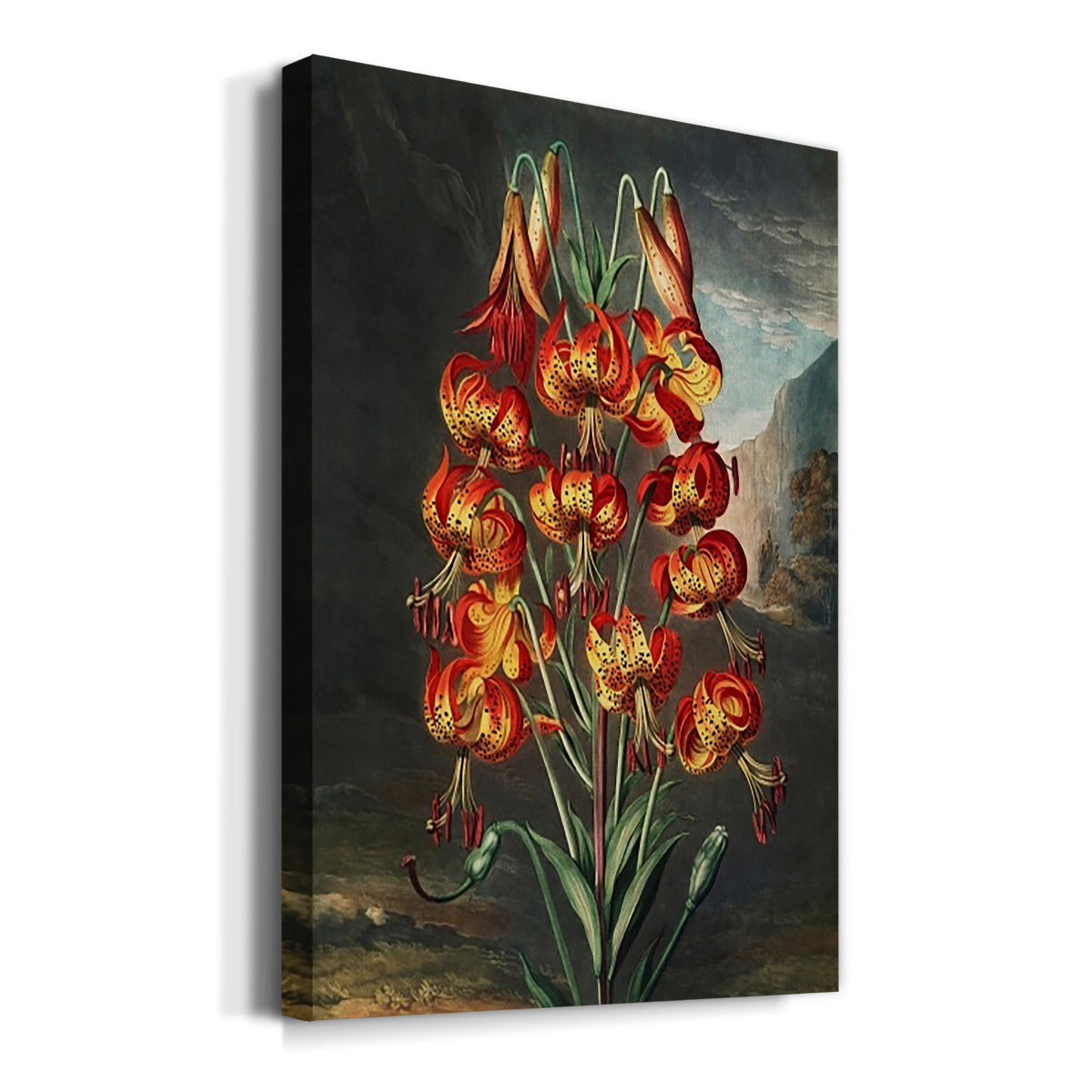 Temple of Flora III - Canvas Art Print