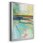 Radiant Horizon II - Modern Framed Canvas Print