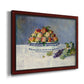 Still Life with Peaches and Grapes Premium Framed Canvas- Ready to Hang