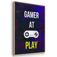 Gamer at Play IV - Floater Framed Canvas Set