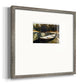 Canoe in the Woods Premium Framed Print Double Matboard