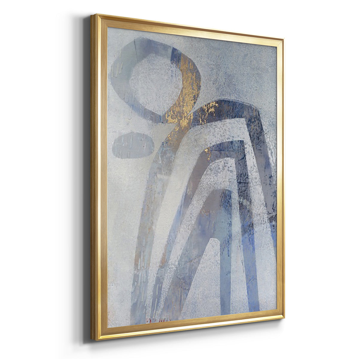 Linx IV - Modern Framed Canvas Print