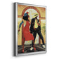 Night Out I - Modern Framed Canvas Print