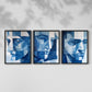 Abstract Series XXVIII - Restickable Framed Art Set