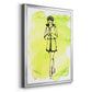 60's Fab I - Modern Framed Canvas Print