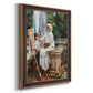 The Fountain Villa Torlonia, Frascati, Italy - Ornate Framed Canvas Print