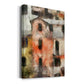 Stacked Houses IV - Canvas Art Print