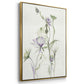 Late Summer Wildflowers II V30 - Framed Premium Gallery Wrapped Canvas L Frame - Ready to Hang