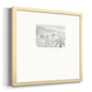 Subtle Beach- Premium Framed Print Double Matboard