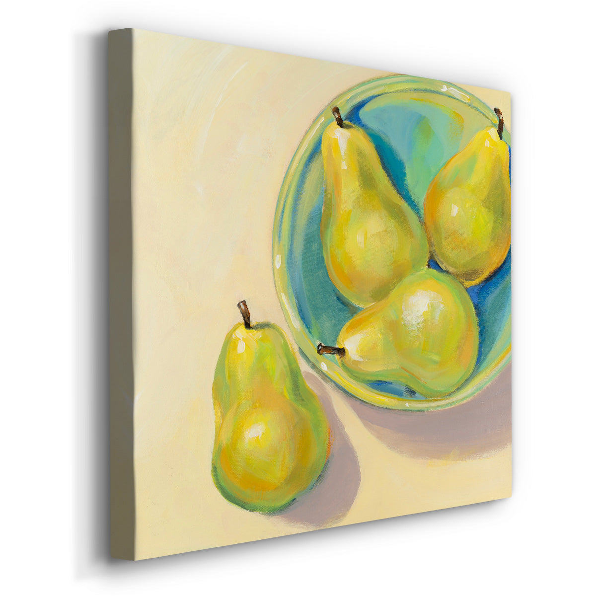 Fruit Bowl Trio III-Premium Gallery Wrapped Canvas - Ready to Hang