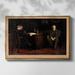 The Sentence of Death, 1908 - Floater Framed Canvas Print
