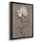 Pretty As A Peony II - Modern Framed Canvas Print