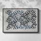 Watercolour for Printed Fabric Design: Wey, c. 1882-1883 - Floater Framed Canvas Print