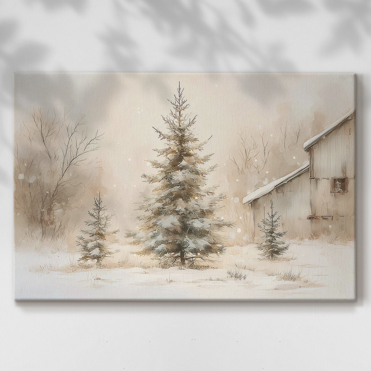 Sugar Cathedral at Twilight - Canvas Art Print
