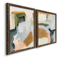 Palette Meld I - Premium Framed Canvas 2 Piece Set - Ready to Hang