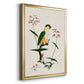 Bird in Habitat IV - Modern Framed Canvas Print