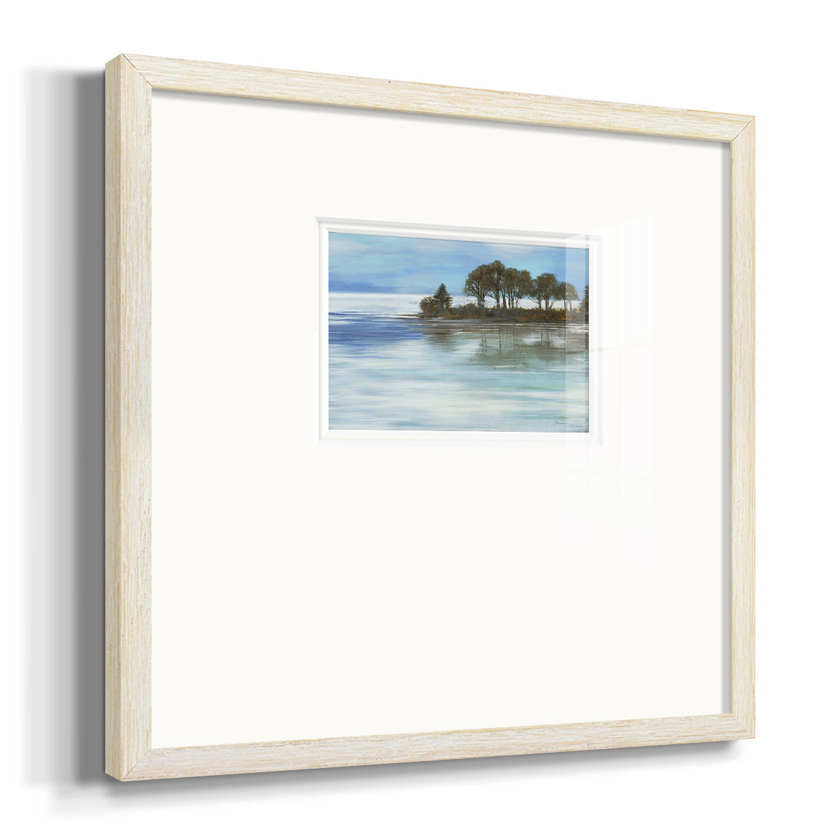 Setting The Mood Premium Framed Print Double Matboard