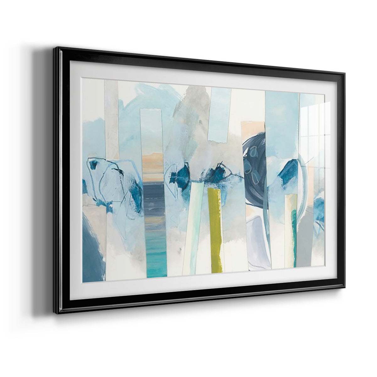 Liquid Strata I Premium Framed Print - Ready to Hang