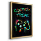 Gamer Tag I - Modern Framed Canvas Print