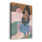 Curly Lady II Premium Gallery Wrapped Canvas - Ready to Hang