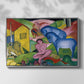 The Dream, 1912 - Floater Framed Canvas Print