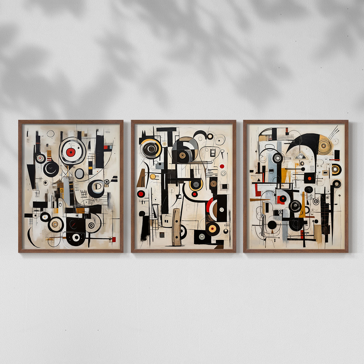 Abstract Series CLXVIII - Restickable Framed Art Set